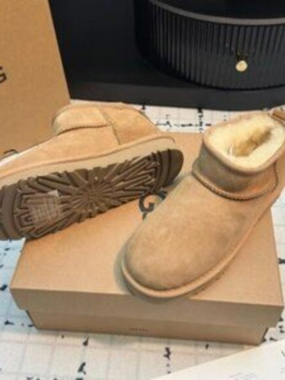 UGG Classic Ultra Mini Chestnut - Picture 2 of 7